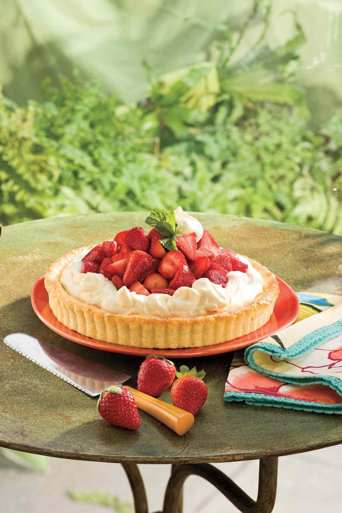 Strawberry-Orange Shortcake Tart Recipe