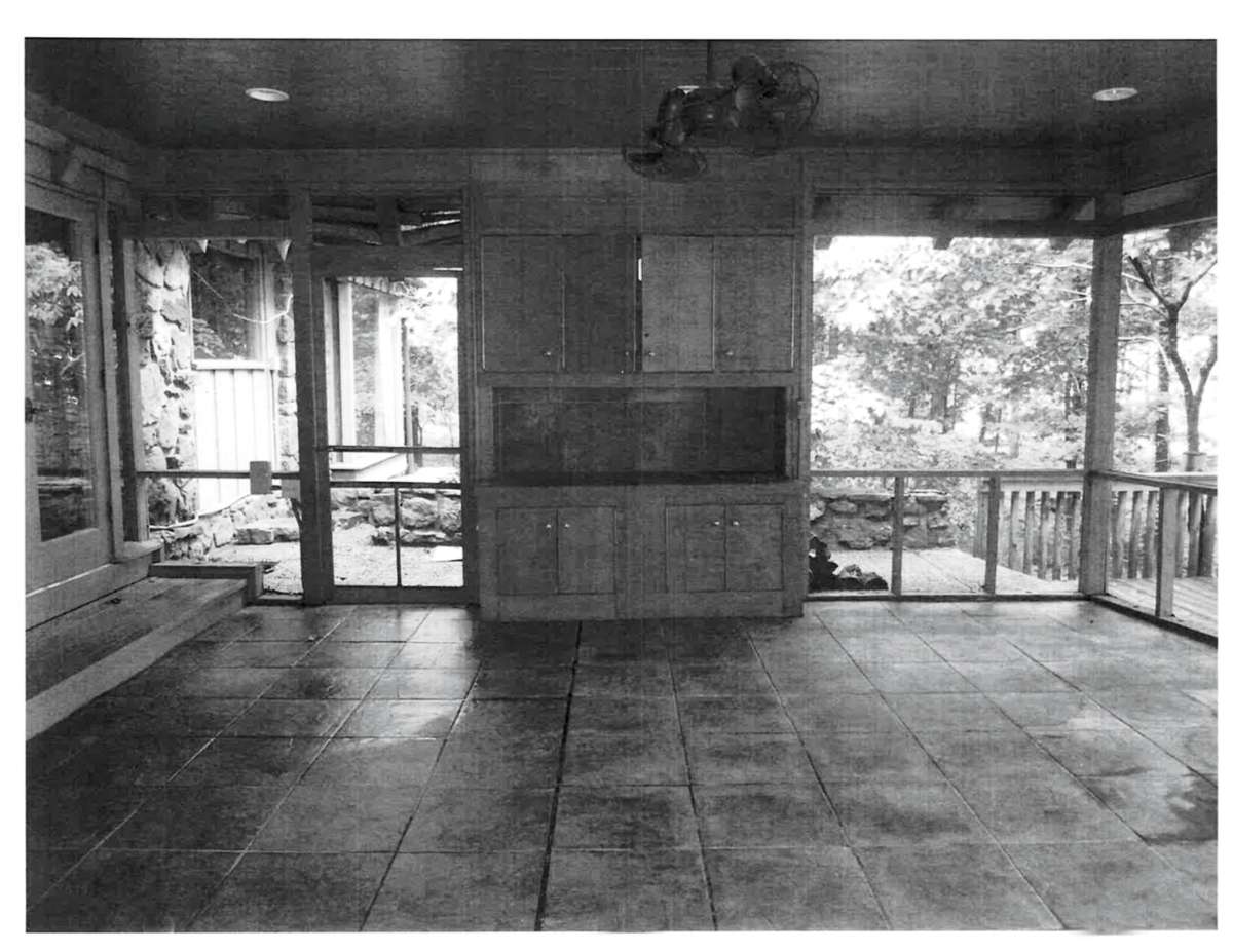 Before: Lake House Screened Porch