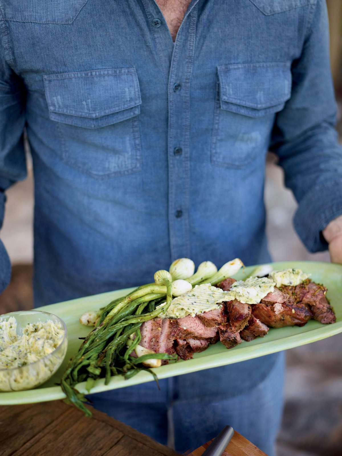 AugustGrilled Tri-Tip with Citrus-Chile Butter