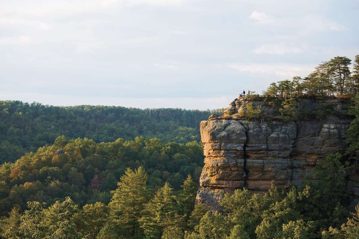 Chimney Top Rock of Red River Gorge, Kentucky
