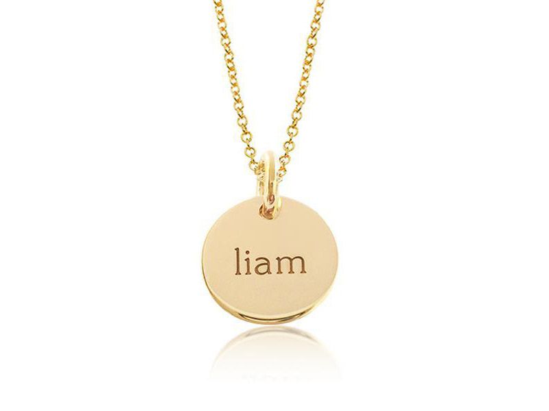 Tiny Tags Personalized Necklace