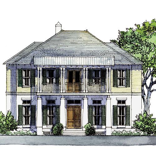 Bayou Bend House Plans