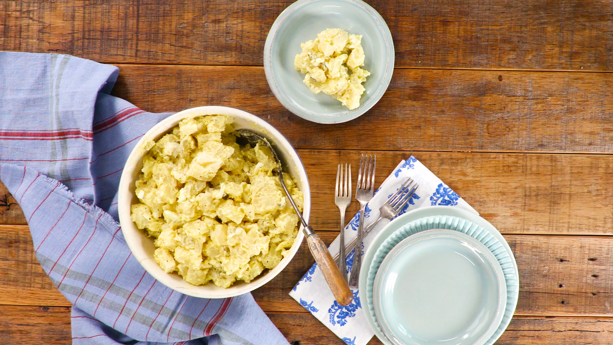 Potato Salad with Sweet Pickles