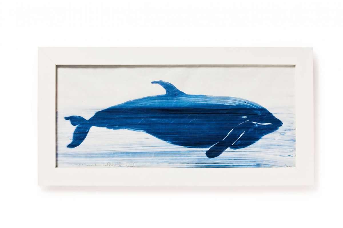 Small Blue Whales by Longstreet Collection