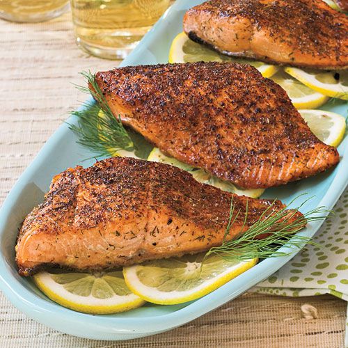 Quick and Easy Dinner Recipes: Chili-Rubbed Salmon