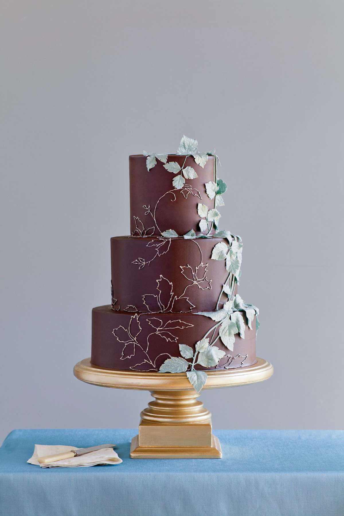 Gold Standard Wedding Cake