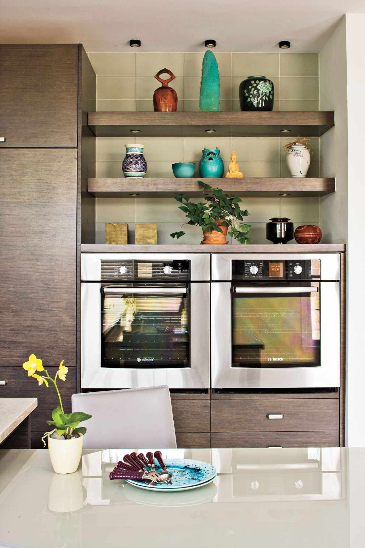 Dream Kitchen Design Ideas: Double the Cooking Space