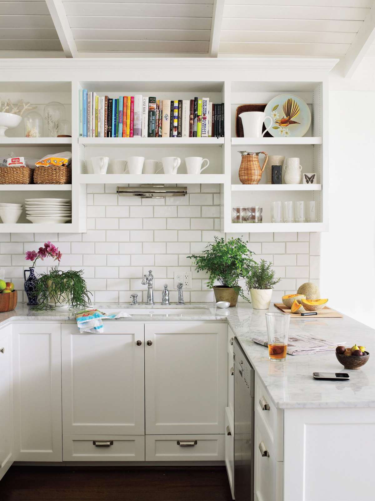 Dream Kitchen Design Ideas: Cookbook Shelf