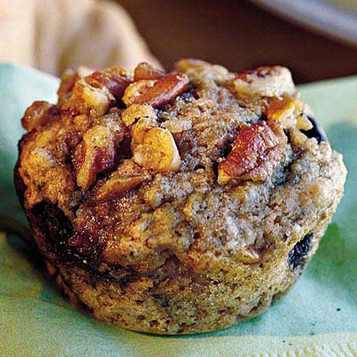 Fresh Blueberry Recipes: Berry-and-Spice Whole Wheat Muffins
