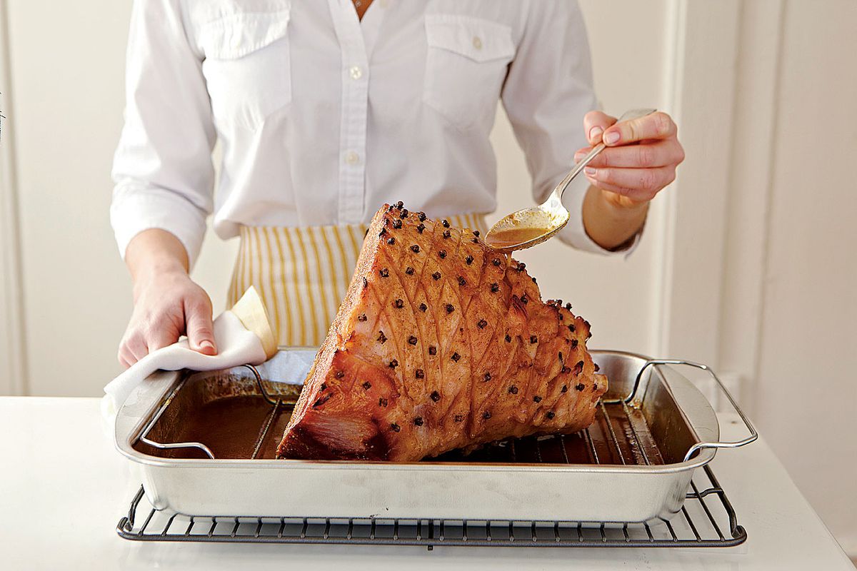 Step 3: Glaze Ham