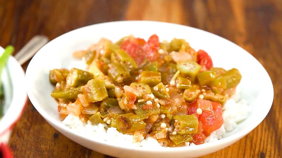 Classic Okra And Tomatoes