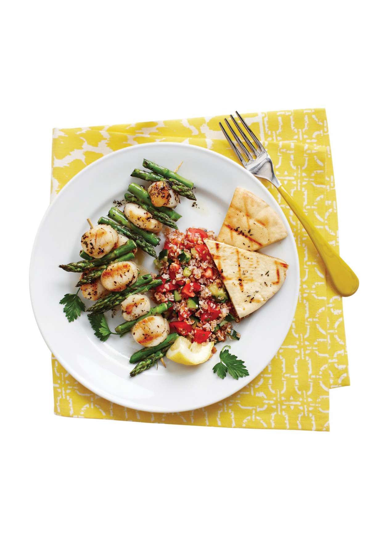 5 Quick Recipes for Kabobs: Grilled Scallop Kabobs