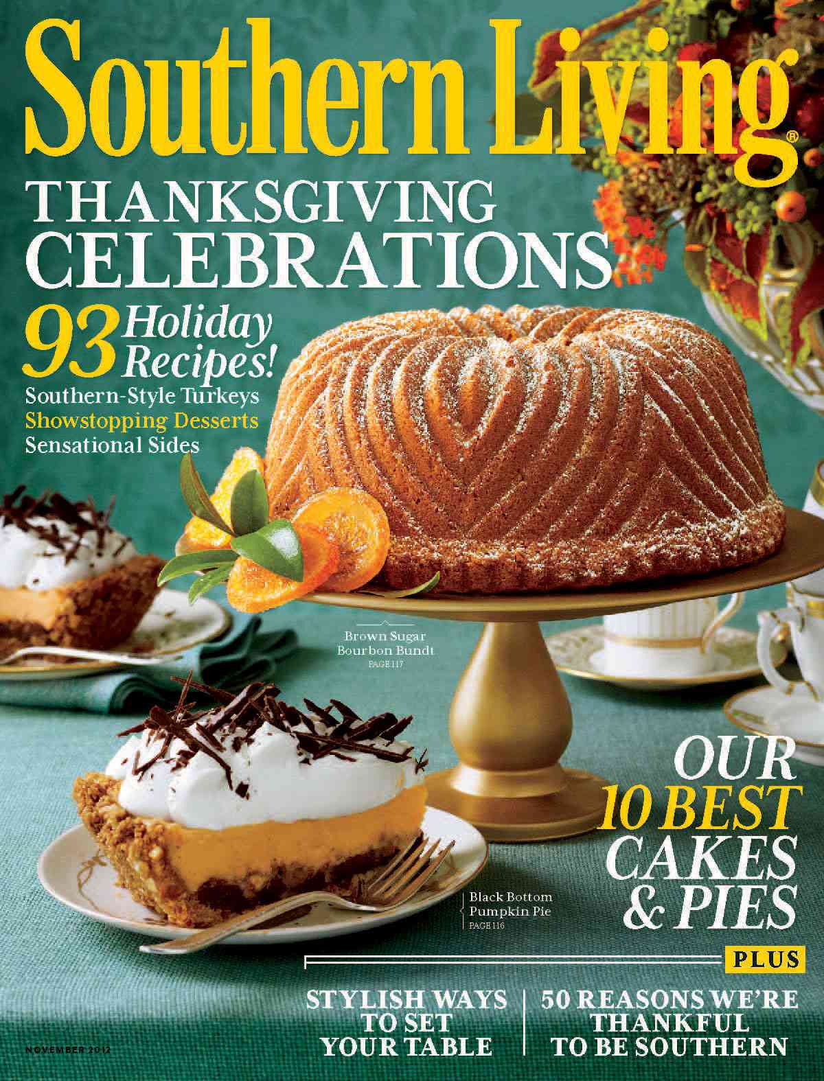 Southern Living Magazine November Issue