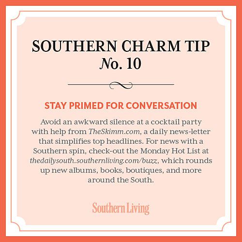Tip #10: Stay primed for conversation