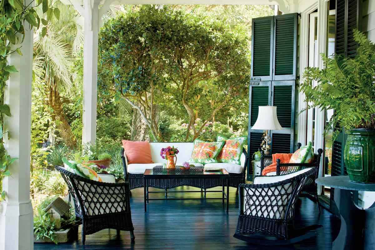 Charming Southern Front Porch