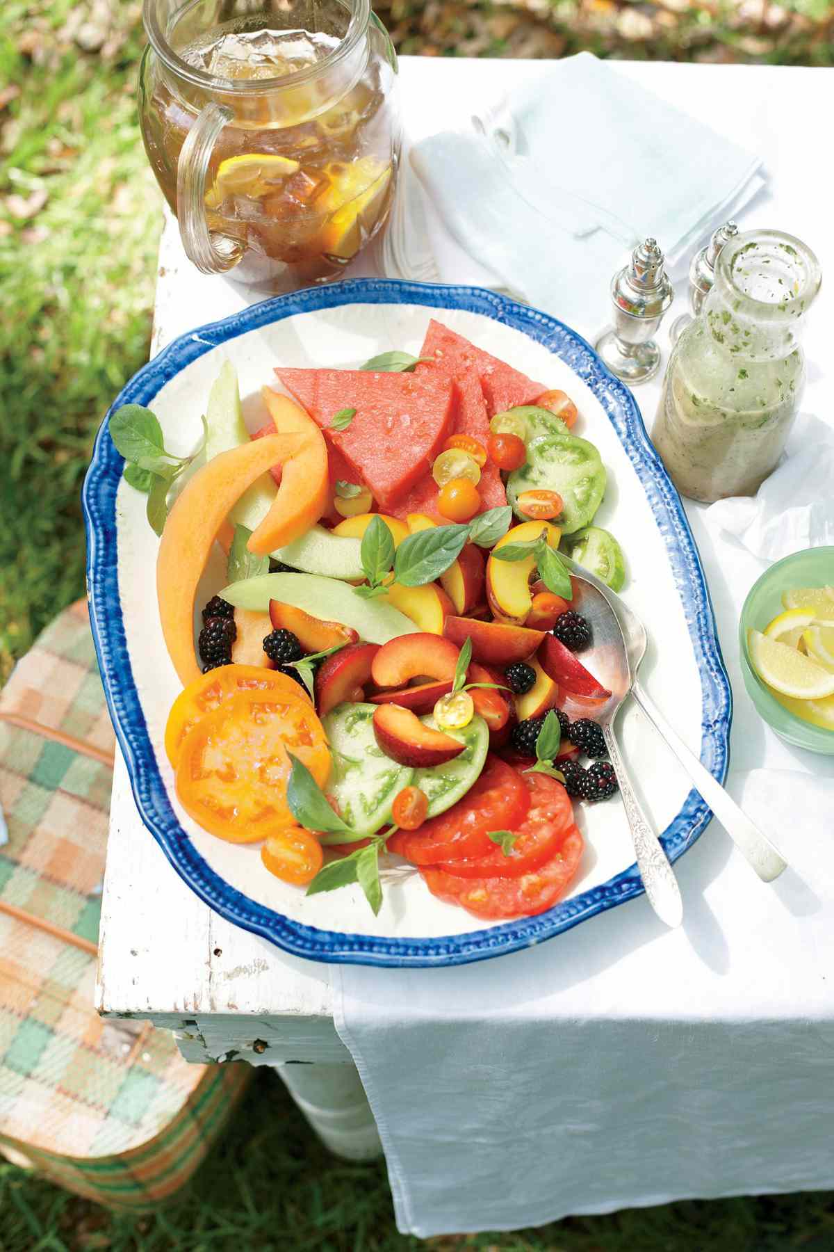 Tomato-and-Fruit Salad