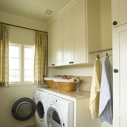 Hide Detergent and Cleaning Supplies in Your Laundry Room