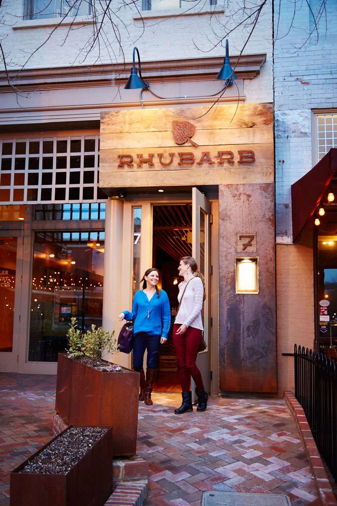 Rhubarb Restaurant Asheville North Carolina