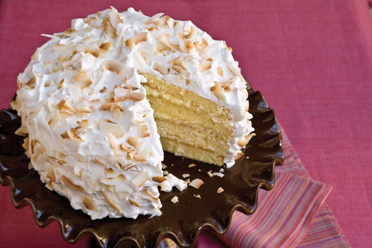 Four-Layer Coconut Cake
