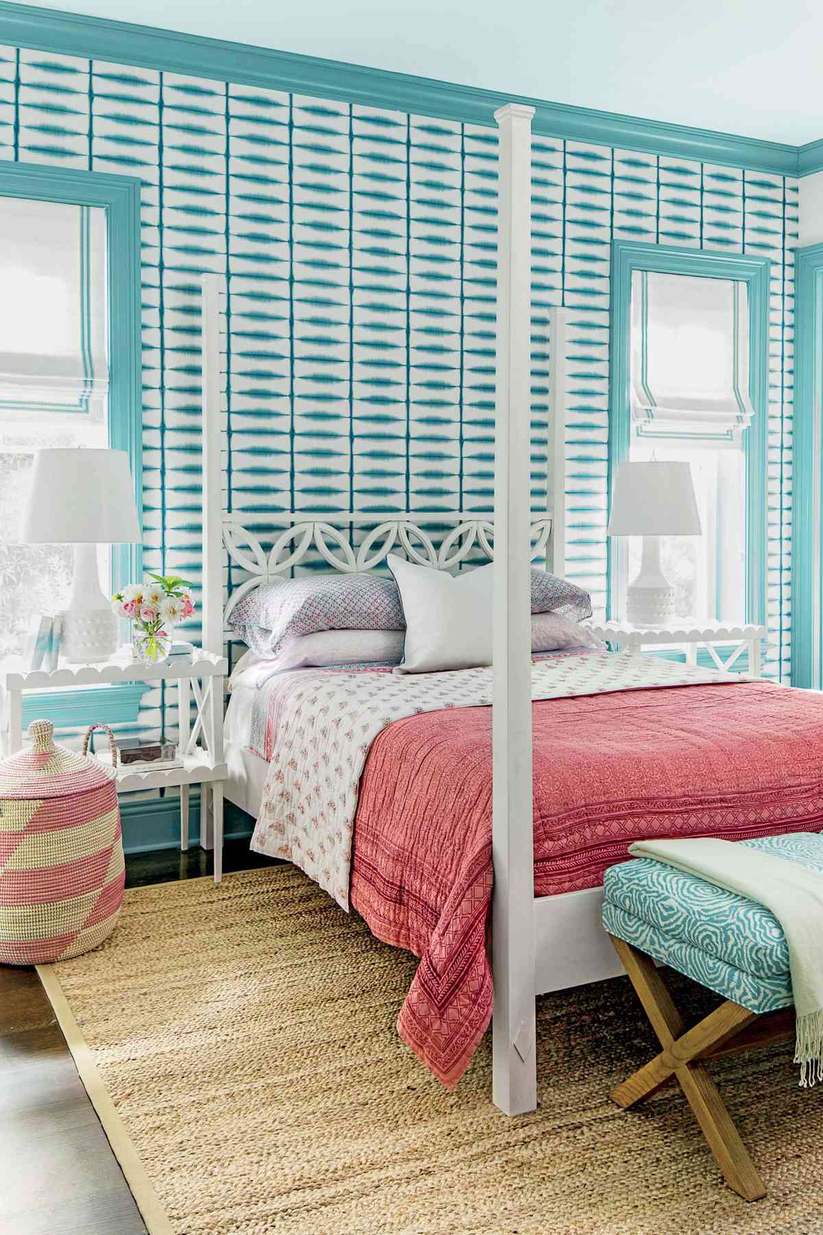 Turquoise Girls Bedroom