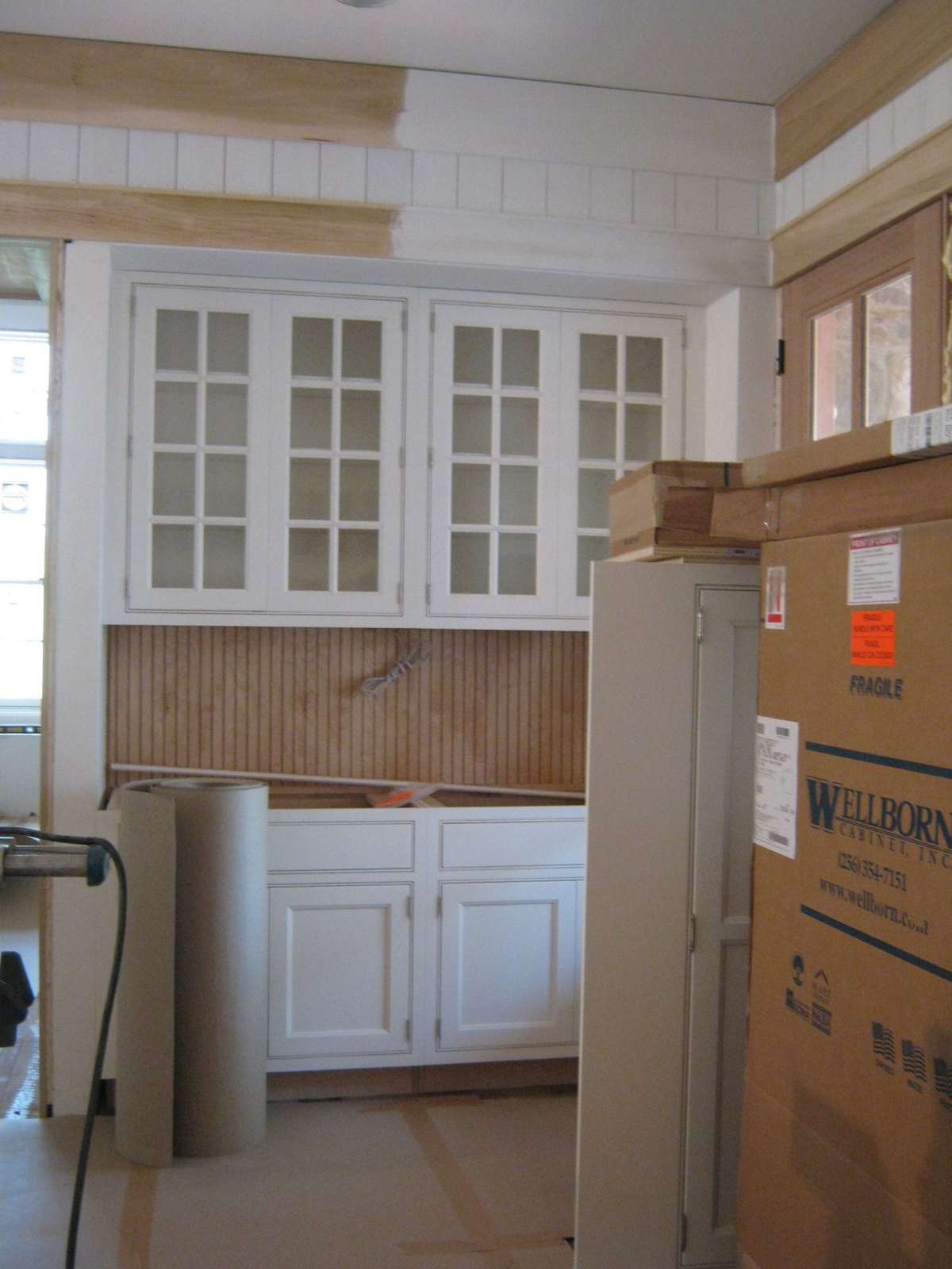 Idea House Construction Kitchen Cabinets