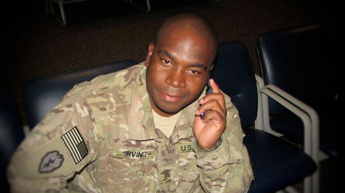 U.S. Army Sgt. Jackie Irving
