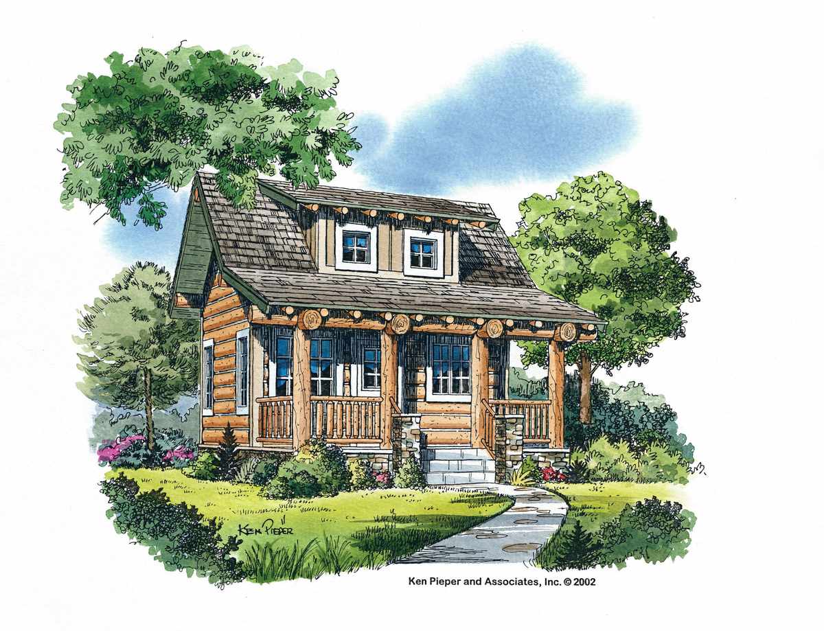 644 Sun River House Plan House Plan Image