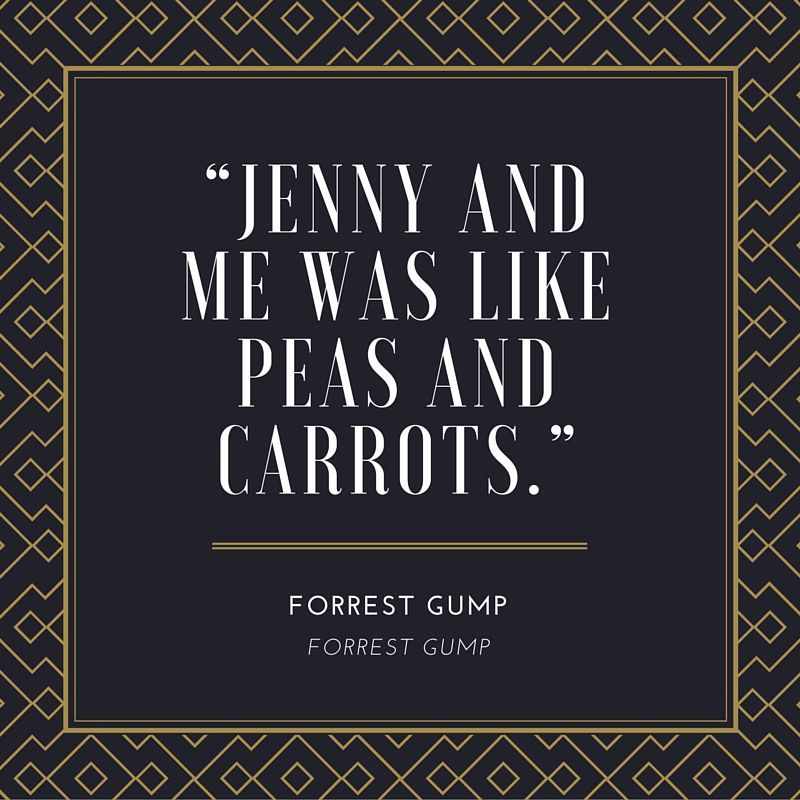 Forrest Gump Jenny Quote