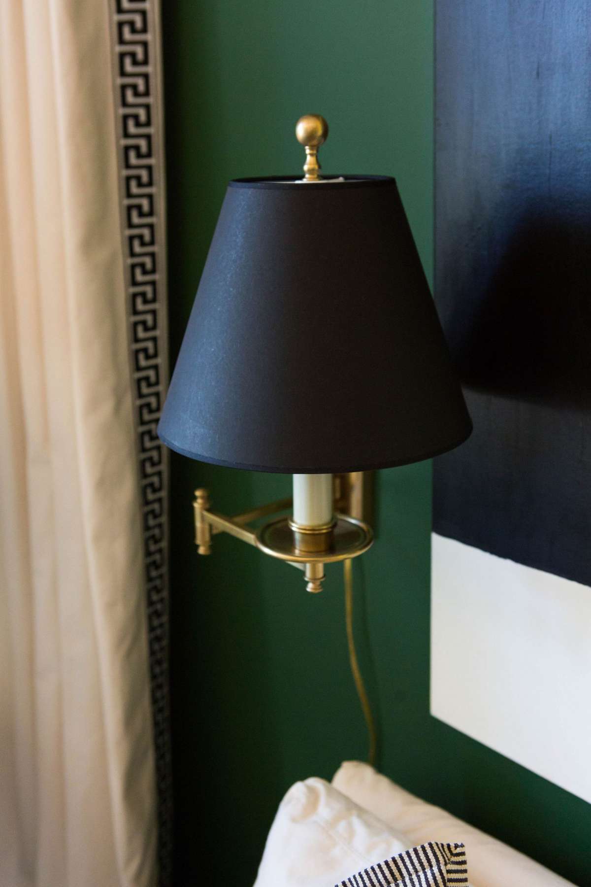 Black and Bronze Wall Sconce