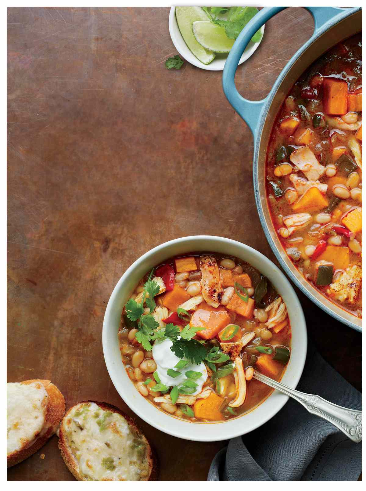 Chicken Soups Tex-Mex Chicken Chili with Lime