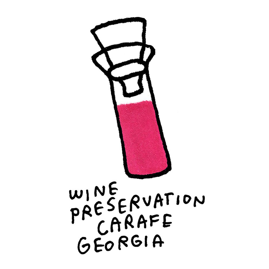 Georgia: Wine Preservation Carafe