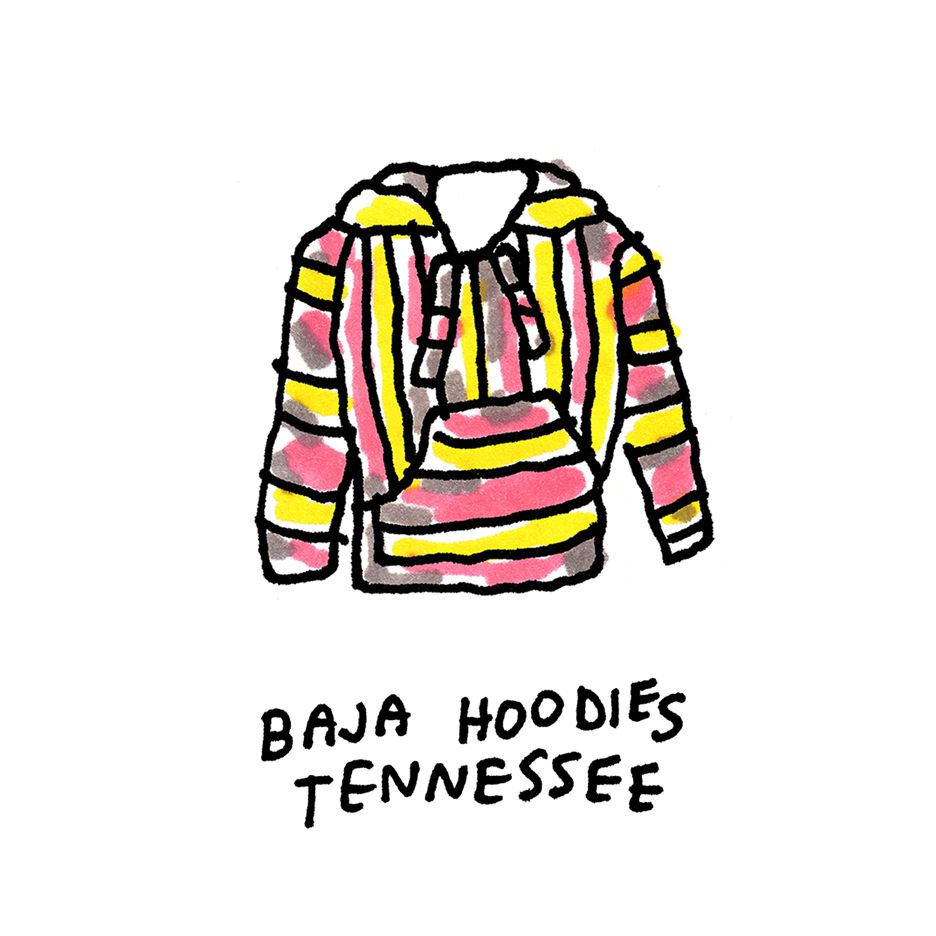 Tennessee Baja Hoodies
