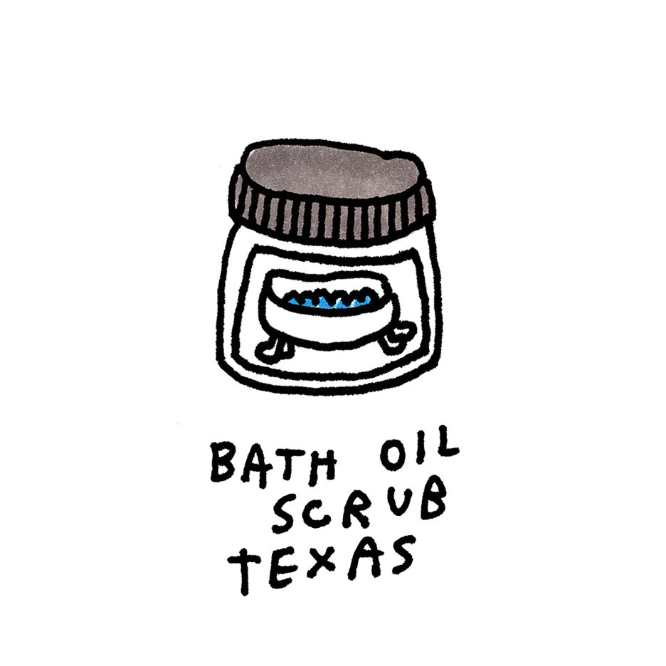 Texas: Bath Oil Scrub