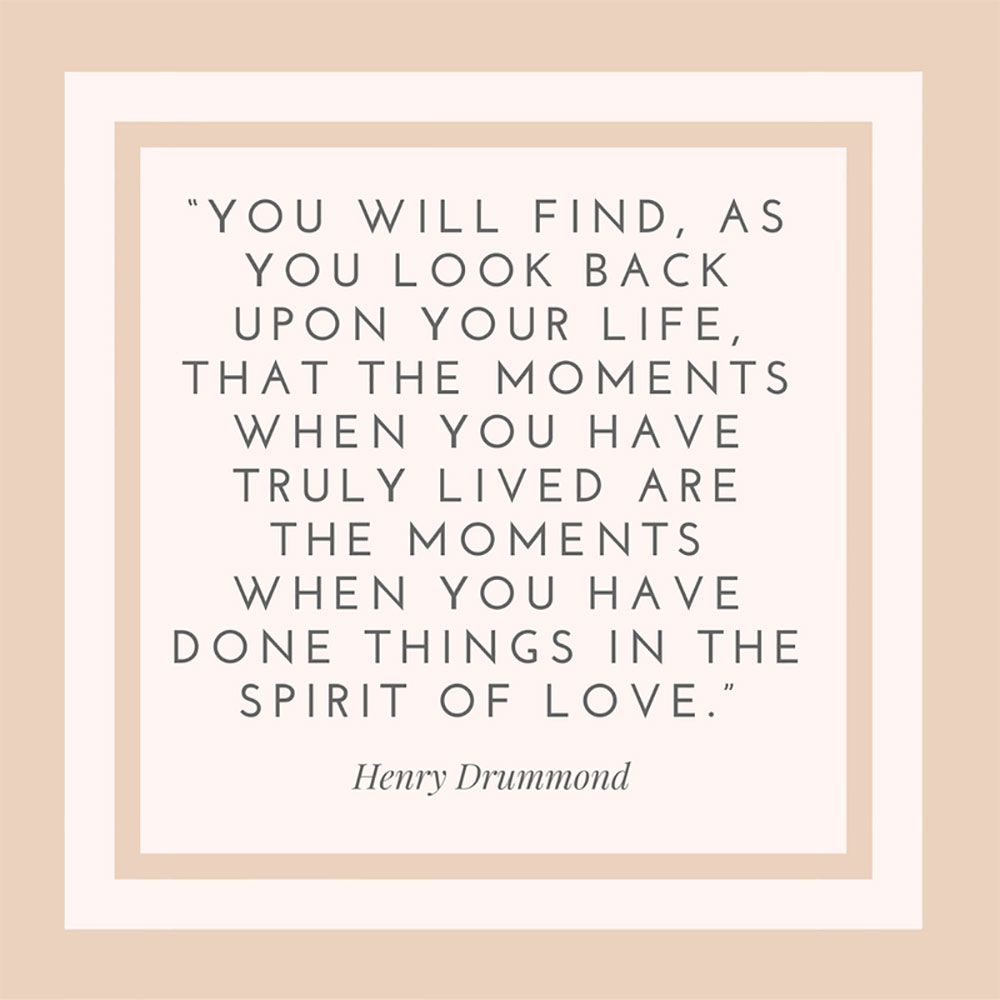 Henry Drummond on the Spirit of Love