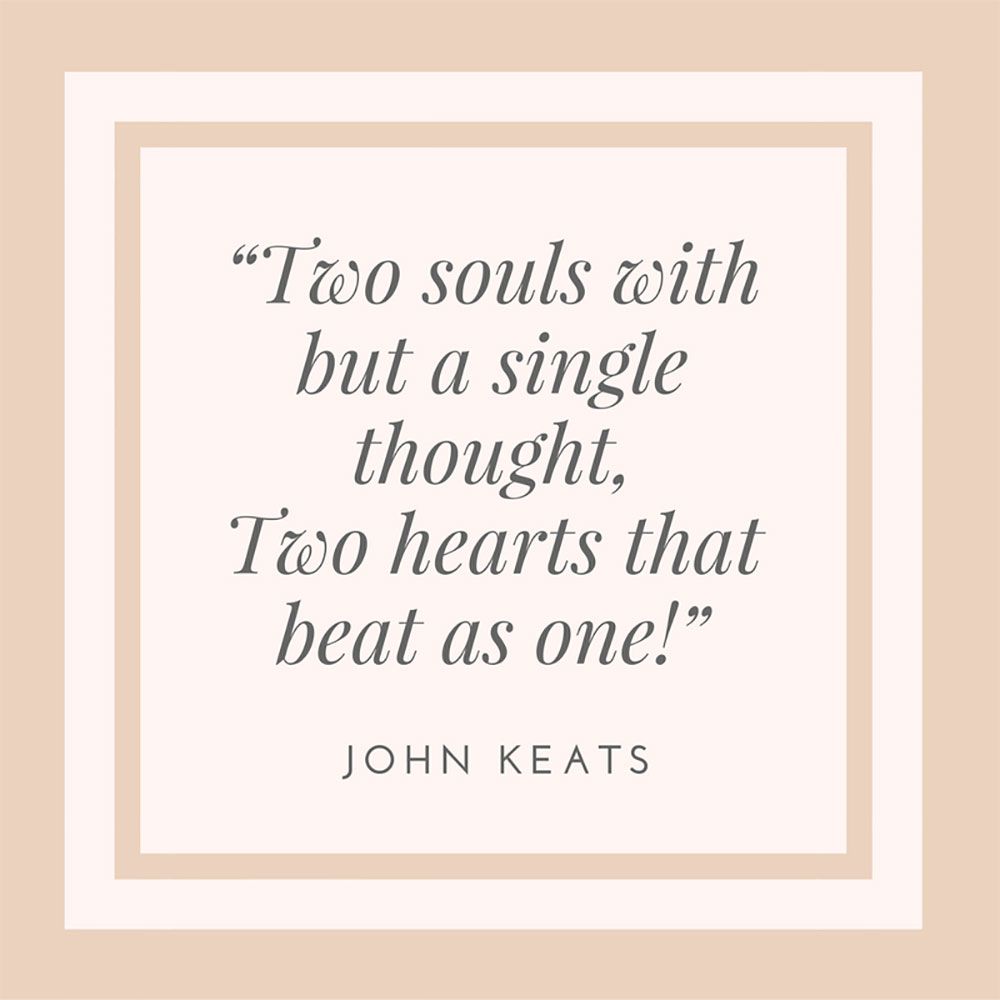 John Keats on Becoming One