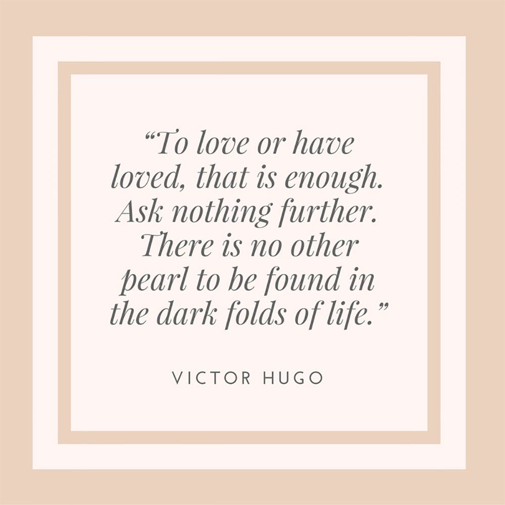 Victor Hugo on the Light of Love