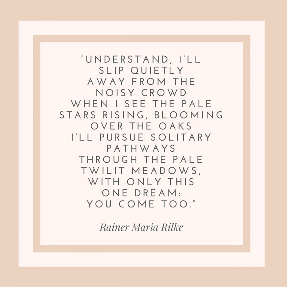 Rainer Maria Rilke Quote