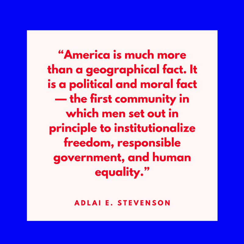 阿德莱·史蒂文森谈美国