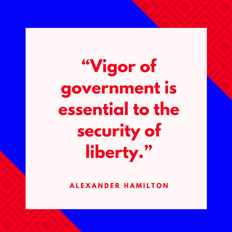 Alexander Hamilton on Government