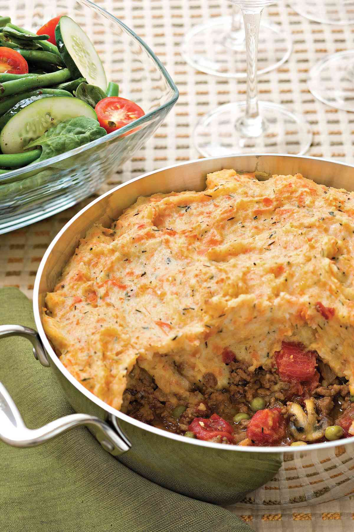 Cheese-and-Carrot Mashed Potatoes