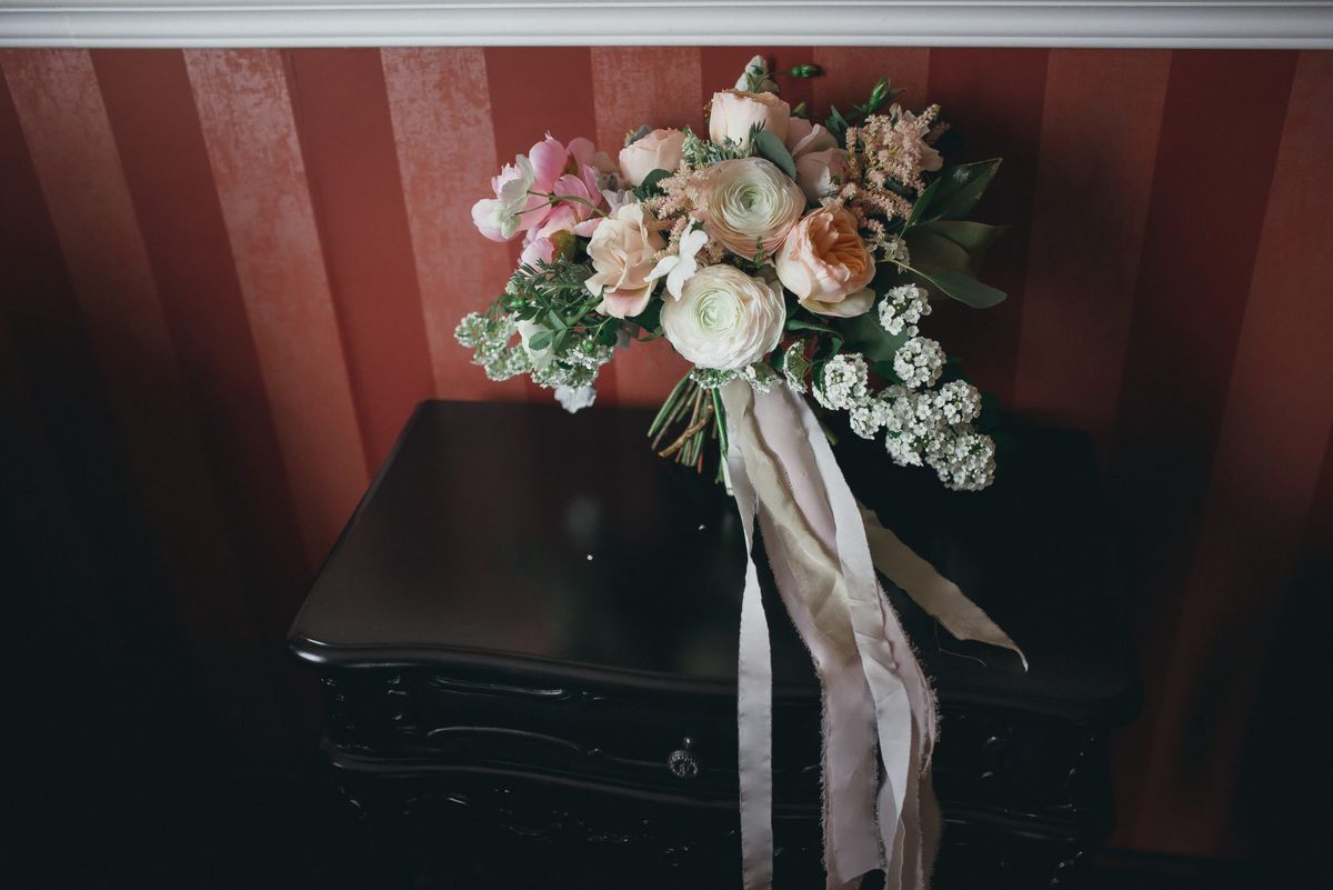 Peony Wedding Bouquets Vintage