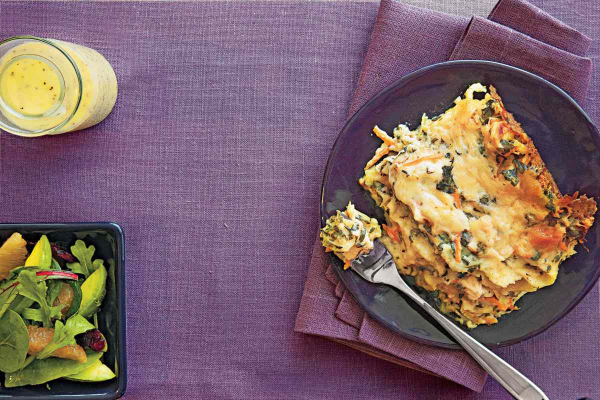 Chicken-and-Spinach Lasagna