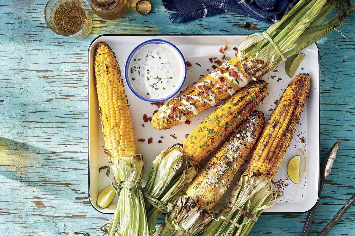 Classic Grilled Corn on the Cob