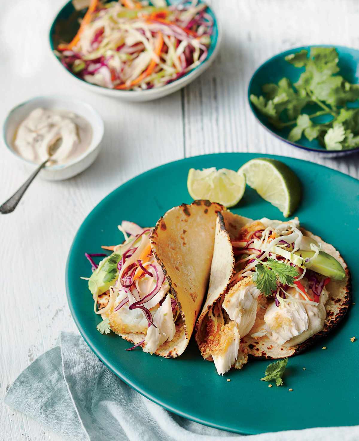 Fish Tacos and Topping Bar Recipe 