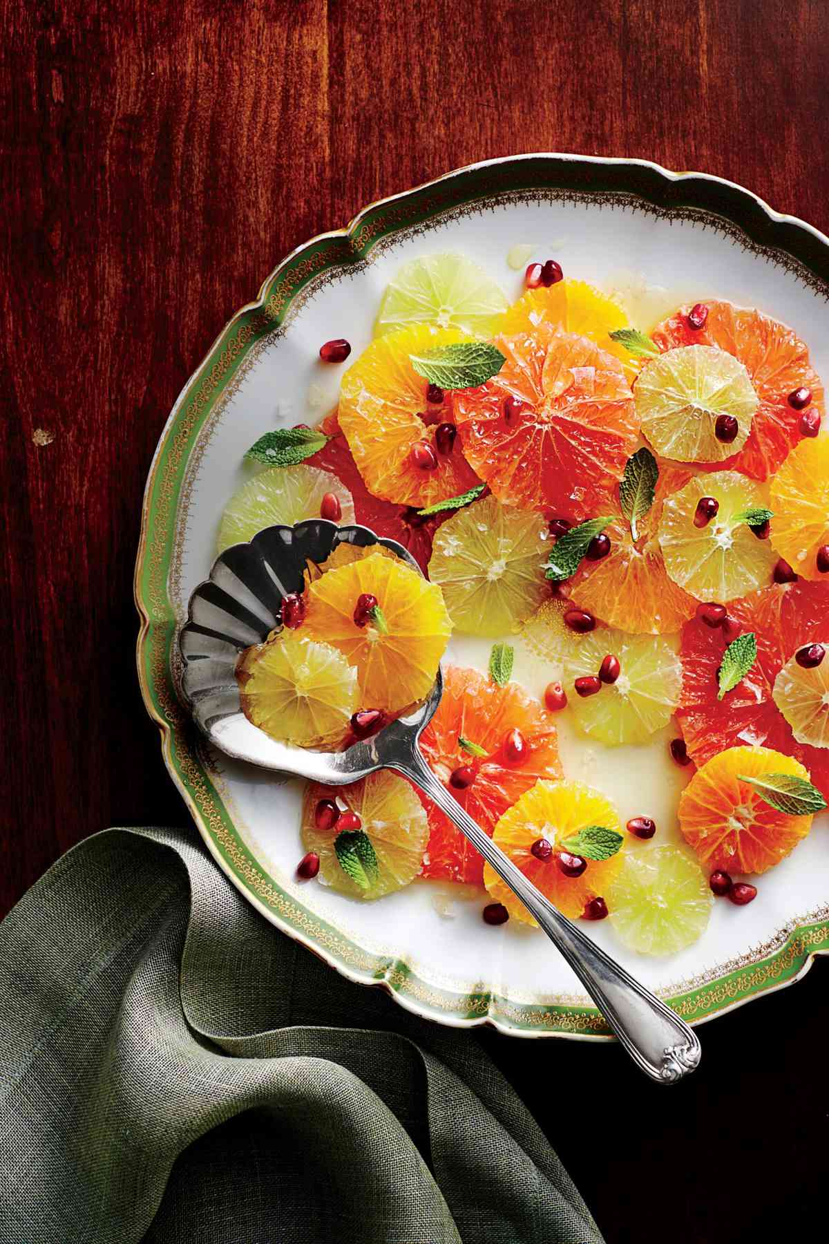 Citrus Salad with Spiced Honey