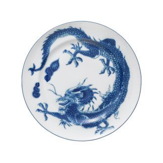 Mottahedeh Blue Dragon