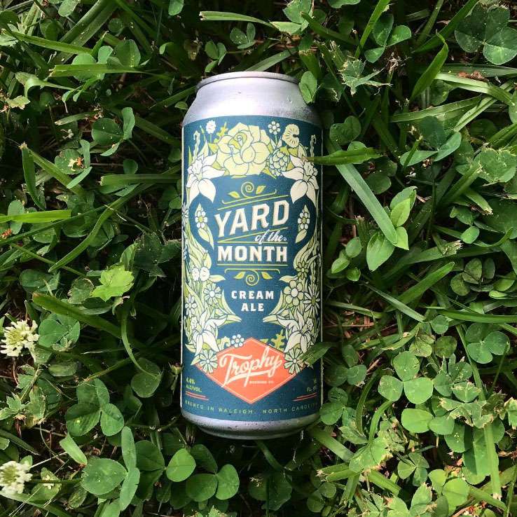 Trophy Brewing Yard of the Month