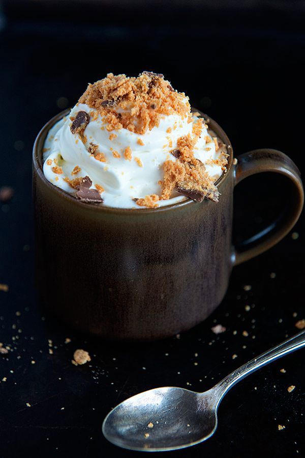 Butterfinger Hot Chocolate