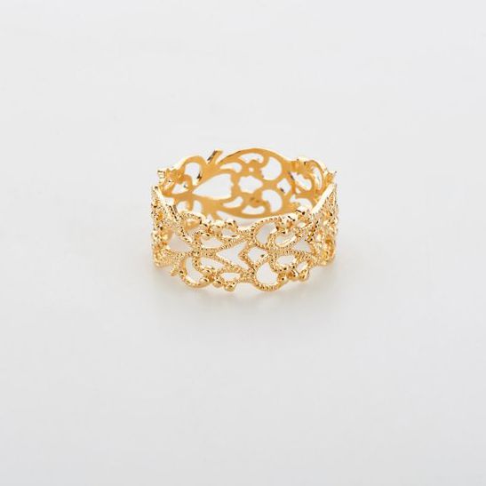Jules Smith Pav&eacute; Lace Cuff Ring