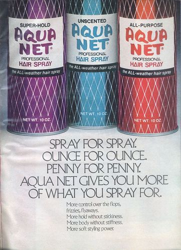 Aqua Net Hairspray